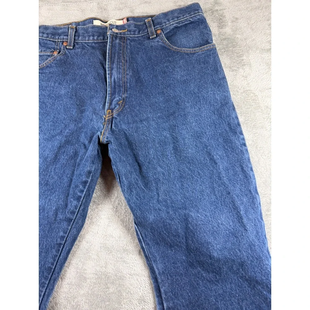 Vtg Levis 517 Boot Cut Jeans Mens 36x30 Blue Denim Red Tab Mexico